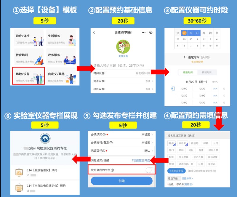 仪器预约系统
